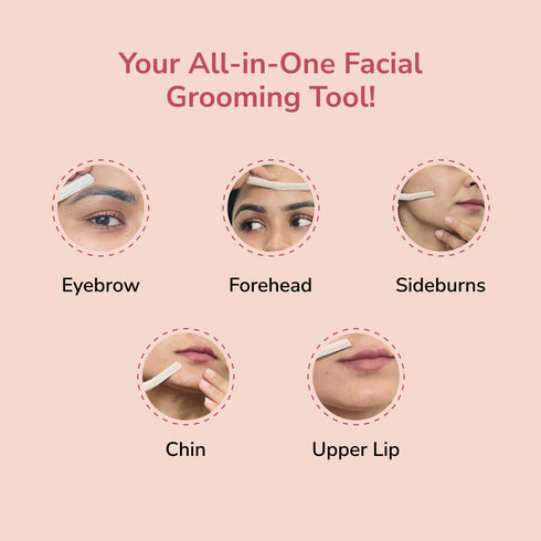 Face Razor For Women- 3 Razors